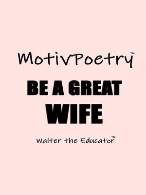 cover image of Be a Great Wife